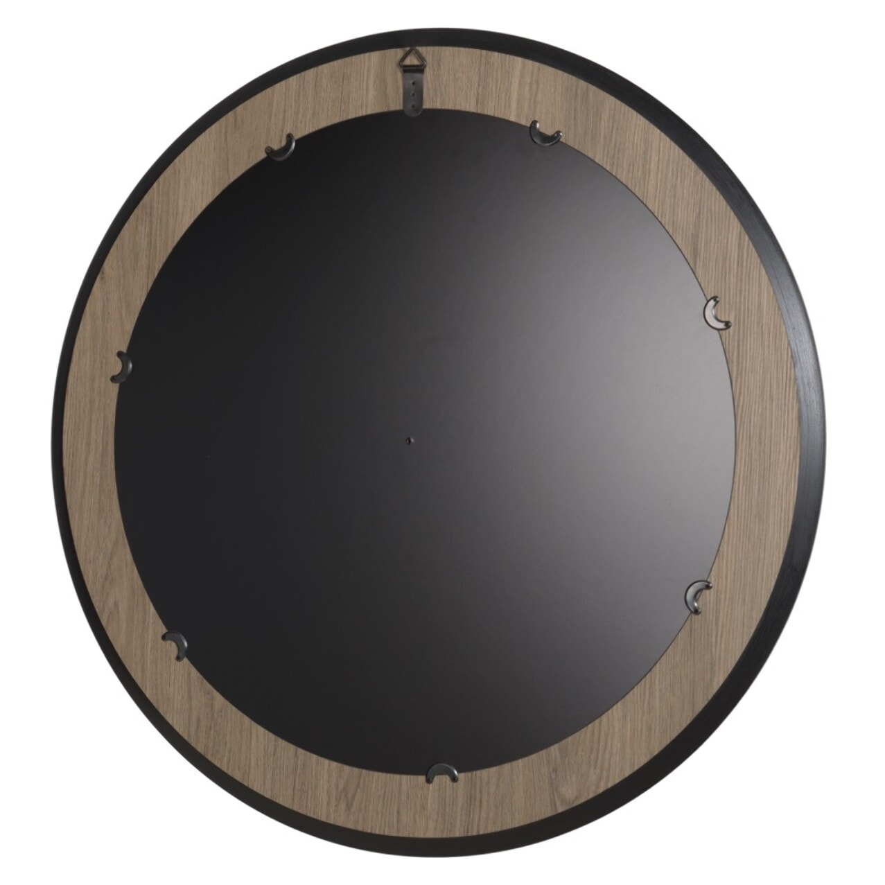 JULIA - Miroir rond 80x80cm couleur mocha