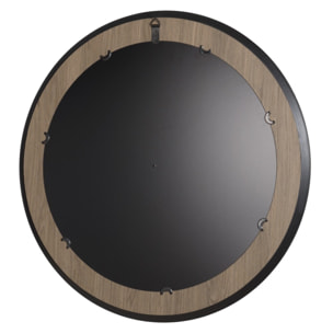 JULIA - Miroir rond 80x80cm couleur mocha