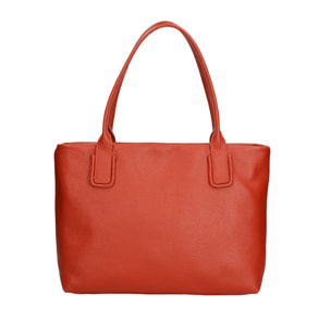 Borsa a spalla da donna - Modello Lorena - Vera pelle - 39.0 x 26.0 x 11.0 cm