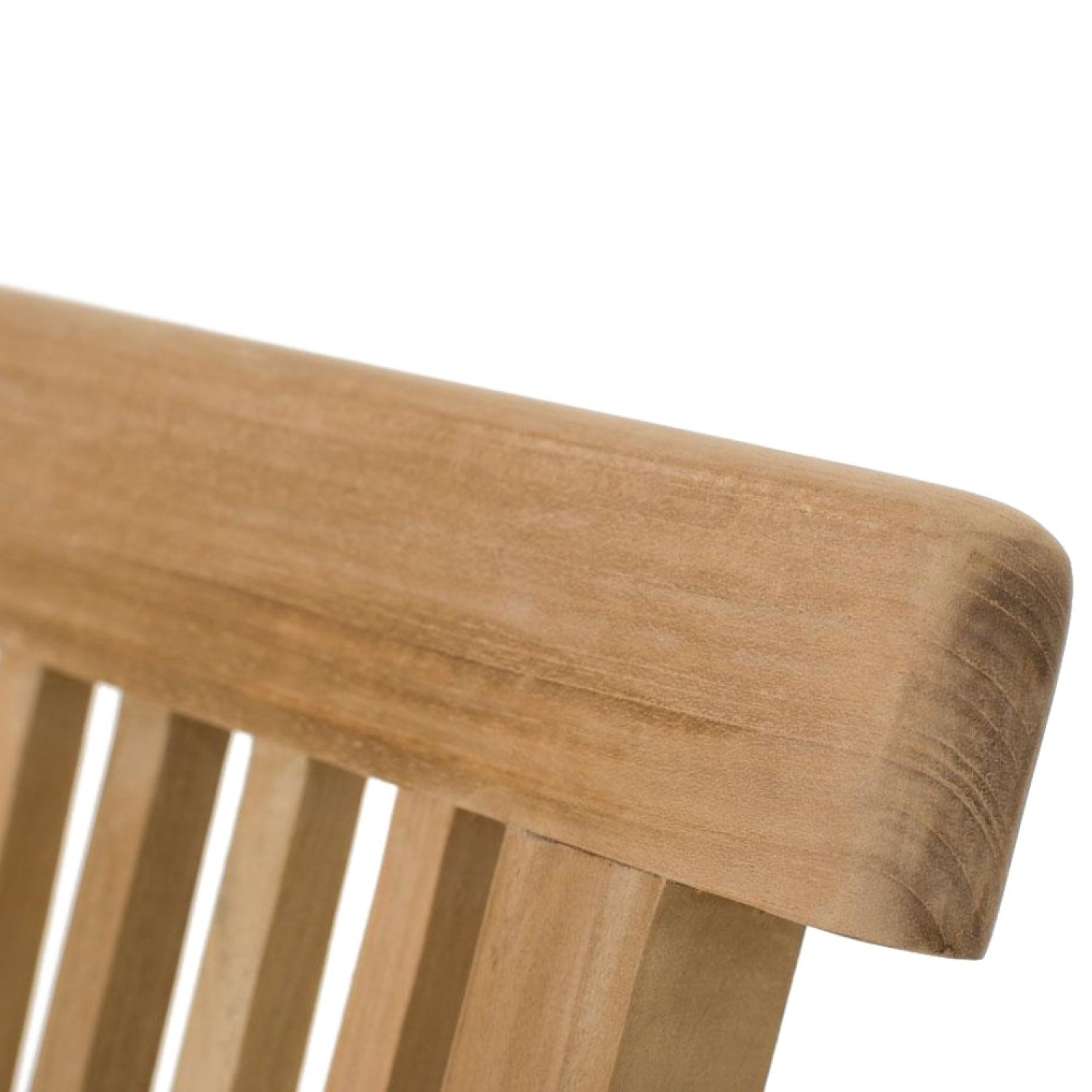 ADAGNA Salon de jardin Teck 10 places Table ovale 6 chaises 2 fauteuils