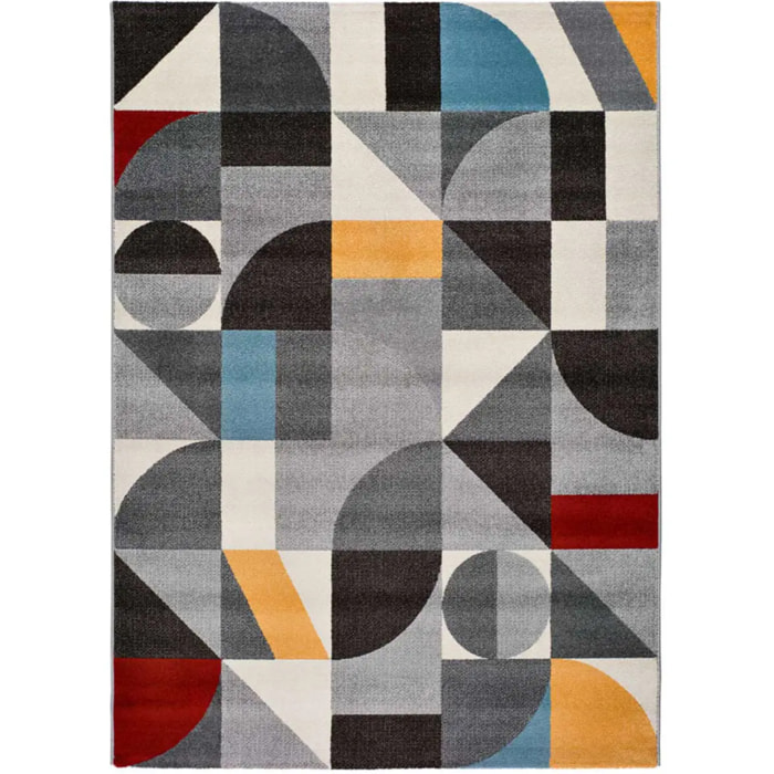 DELTA Alfombra geométrica multicolor, varias medidas disponibles
