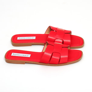 Ciabattine in simil pelle