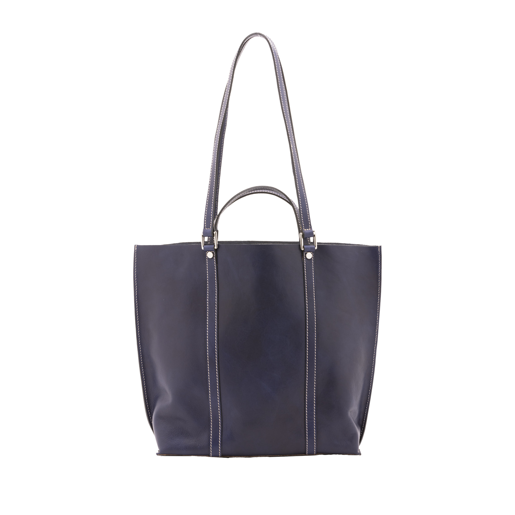 Borsa a spalla  unisex In Vera pelle Made in Italy 36x10x35 cm