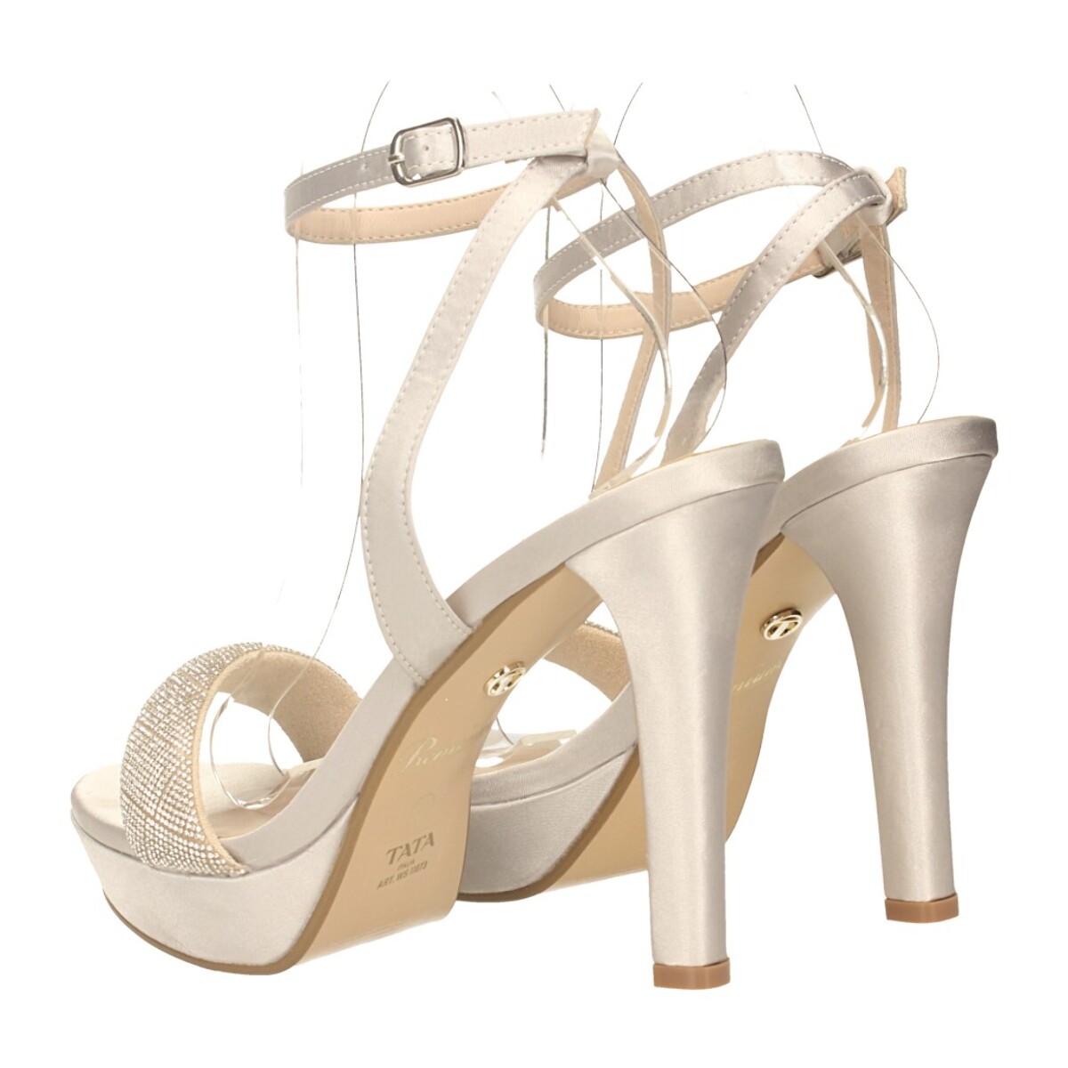 Sandali Donna Tata Italia Argentato