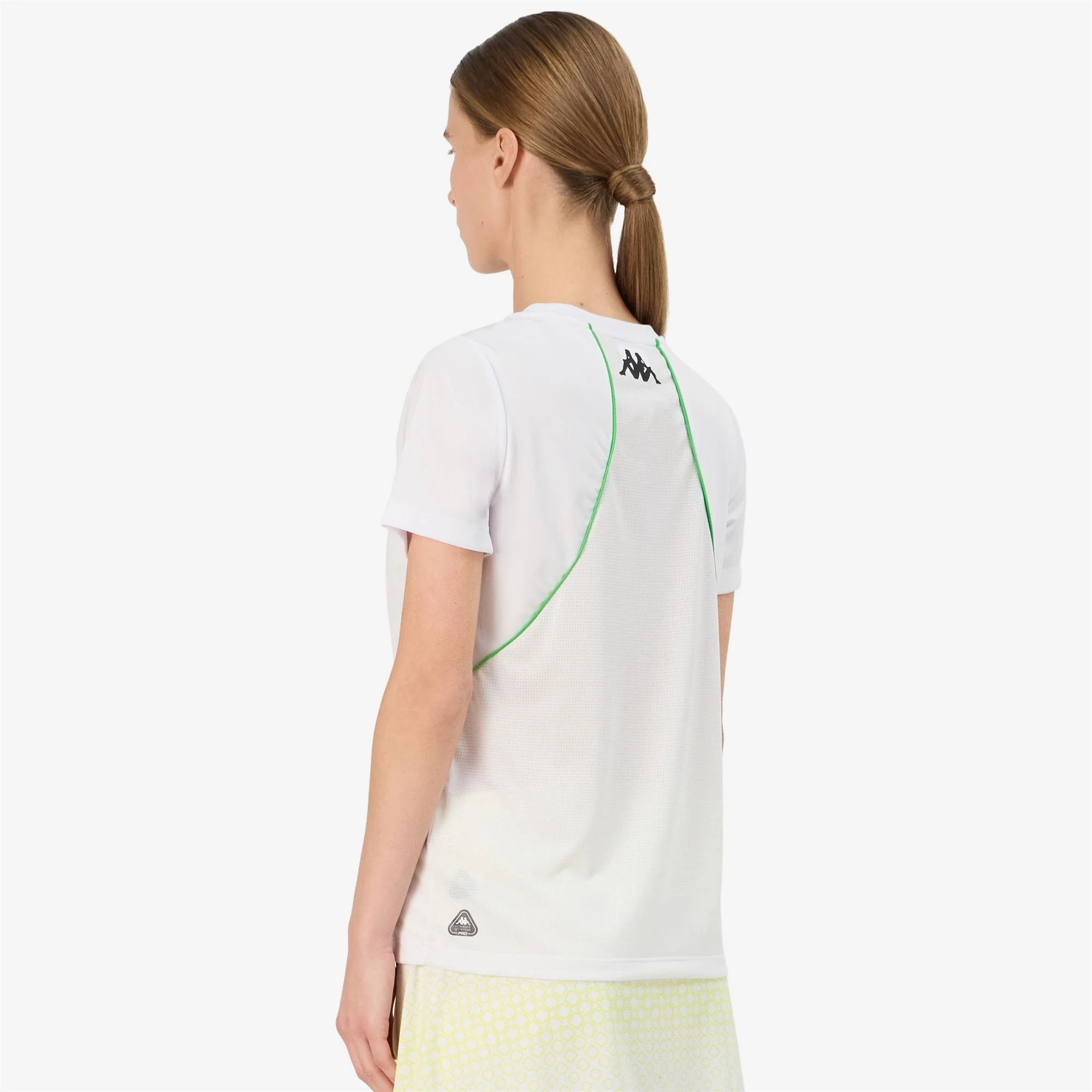 Kappa - Maglie gioco Donna Bianco - Kombat Padel Fitasi