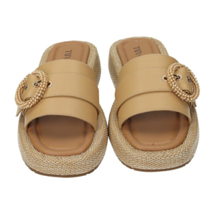 Sandali Donna Tata Italia Beige