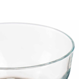 DAM Set 6 boles cristal karaman 275ml 33,5x6,6x22,5 Cm. Color: Transparente