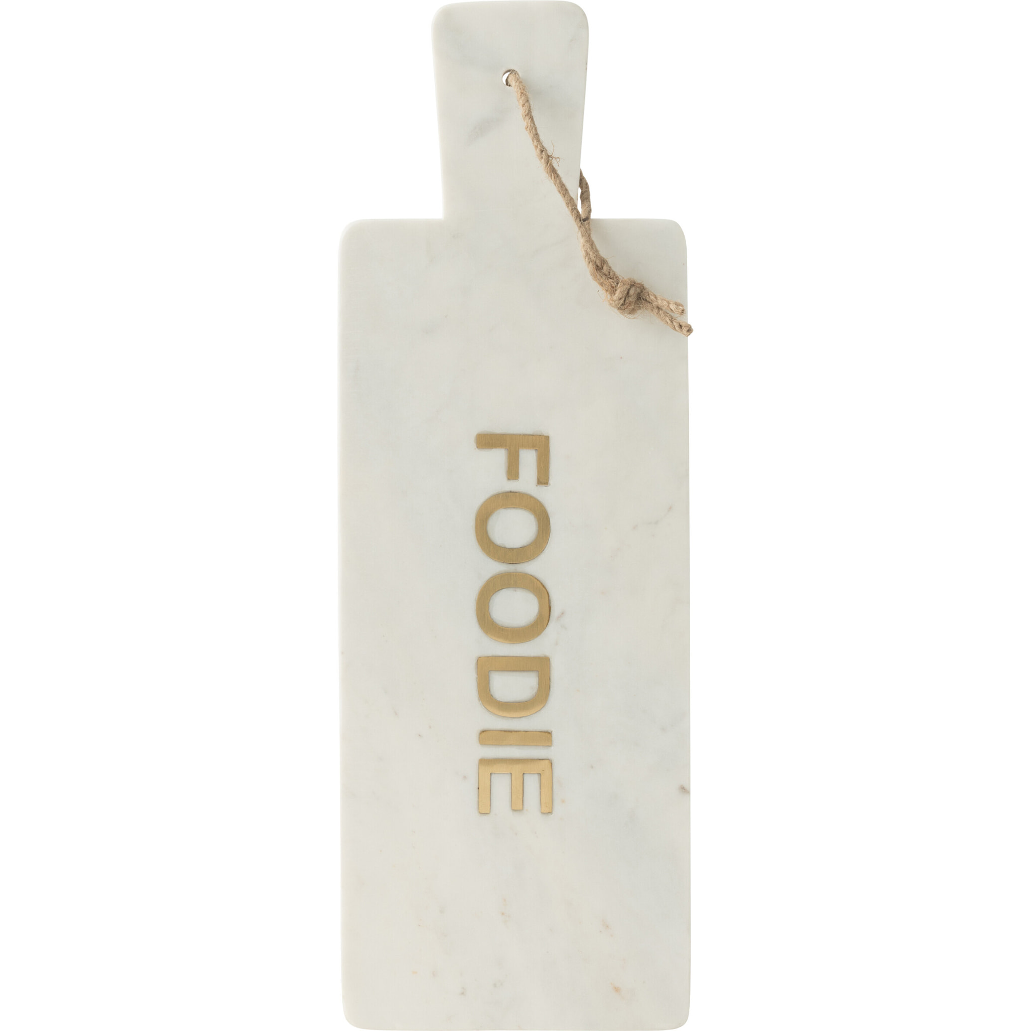 J-Line planche à fromage Rectangle Foodie Marbre - pierre - blanc