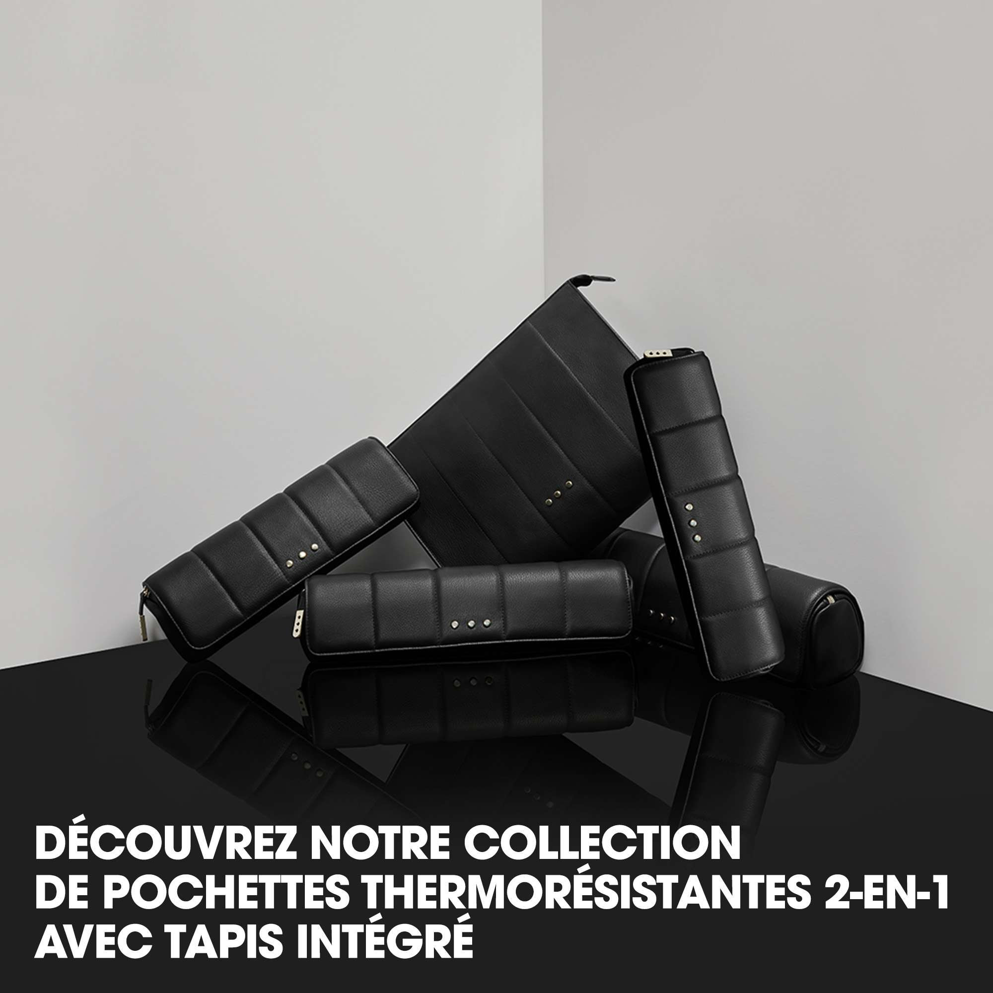 Pochette thermorésistante brosse chauffante ghd