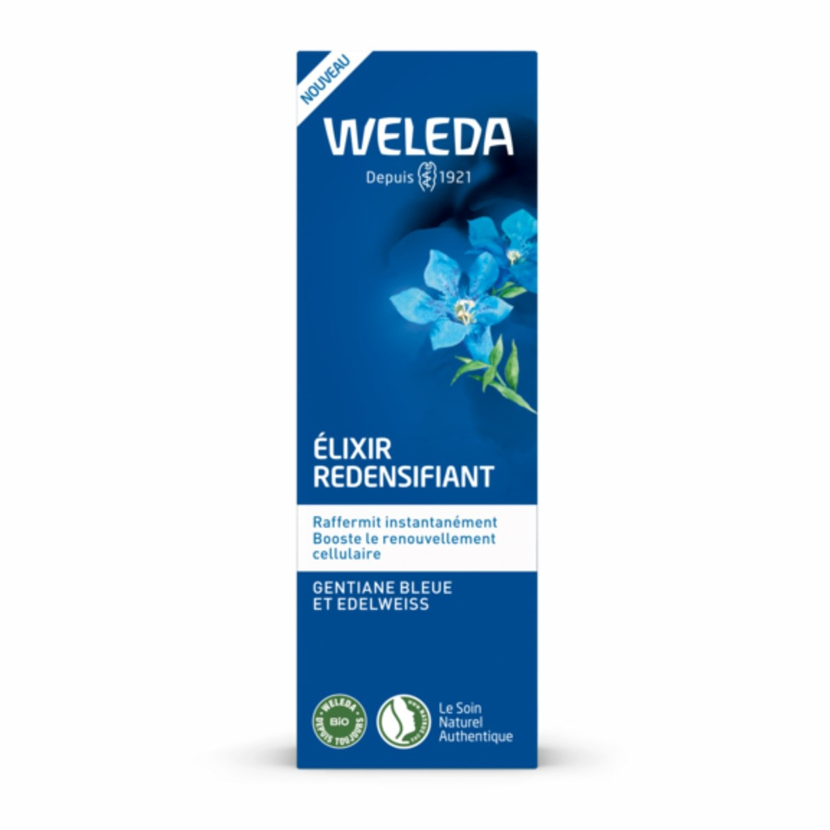 WELEDA - Elixir redensifiant GENTIANE BLEUE ET EDELWEISS - 30 ml