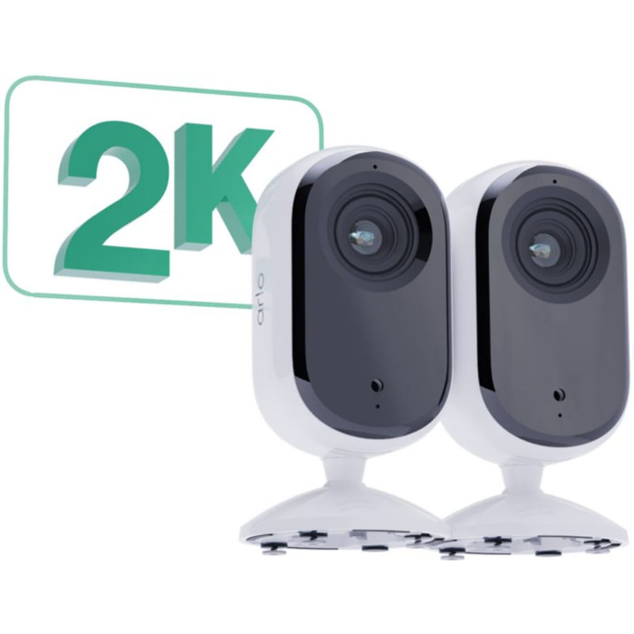 Caméra de surveillance ARLO 2 caméras intérieures Essential 2K