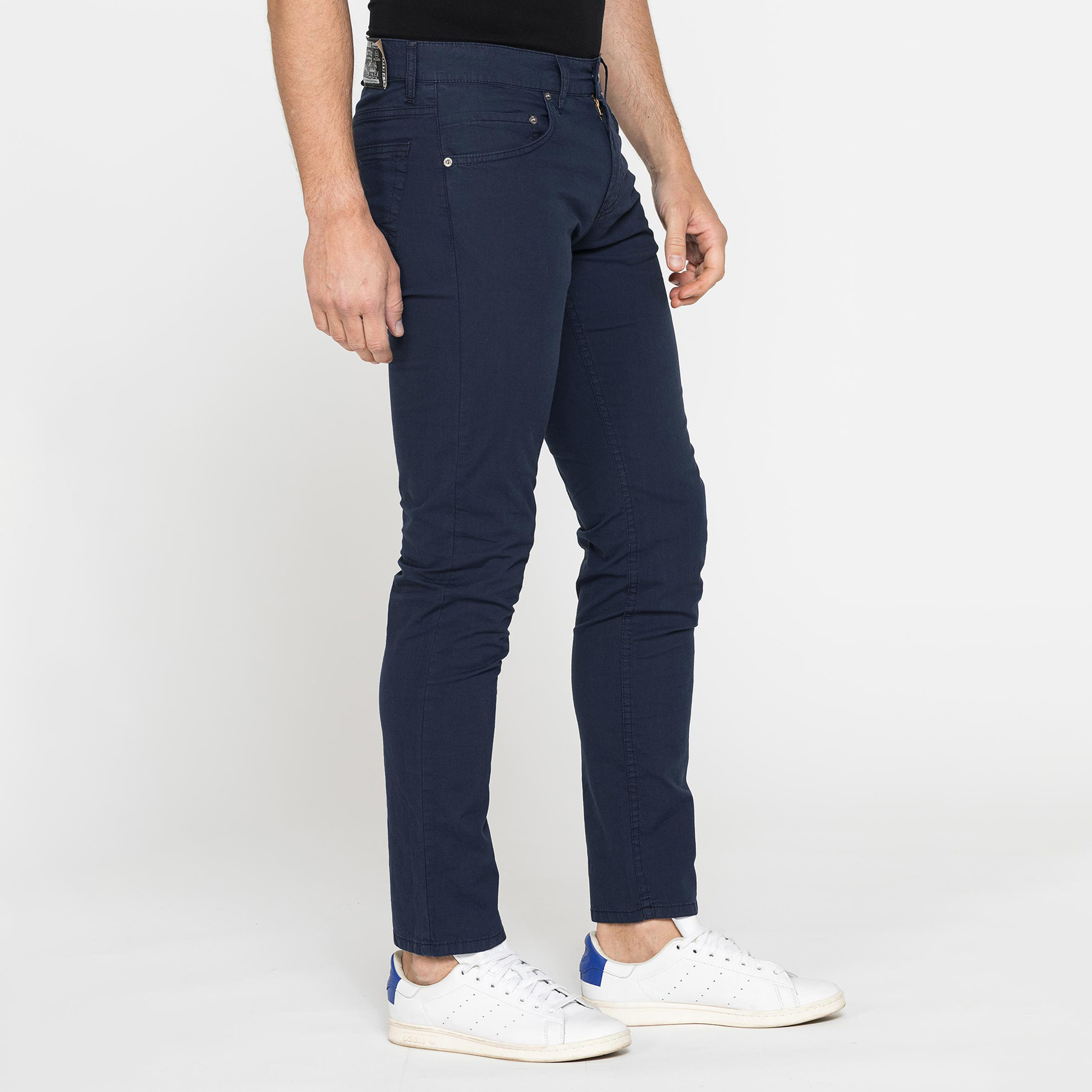 PANTALONE COLORATO DA UOMO IN COTONE STRETCH