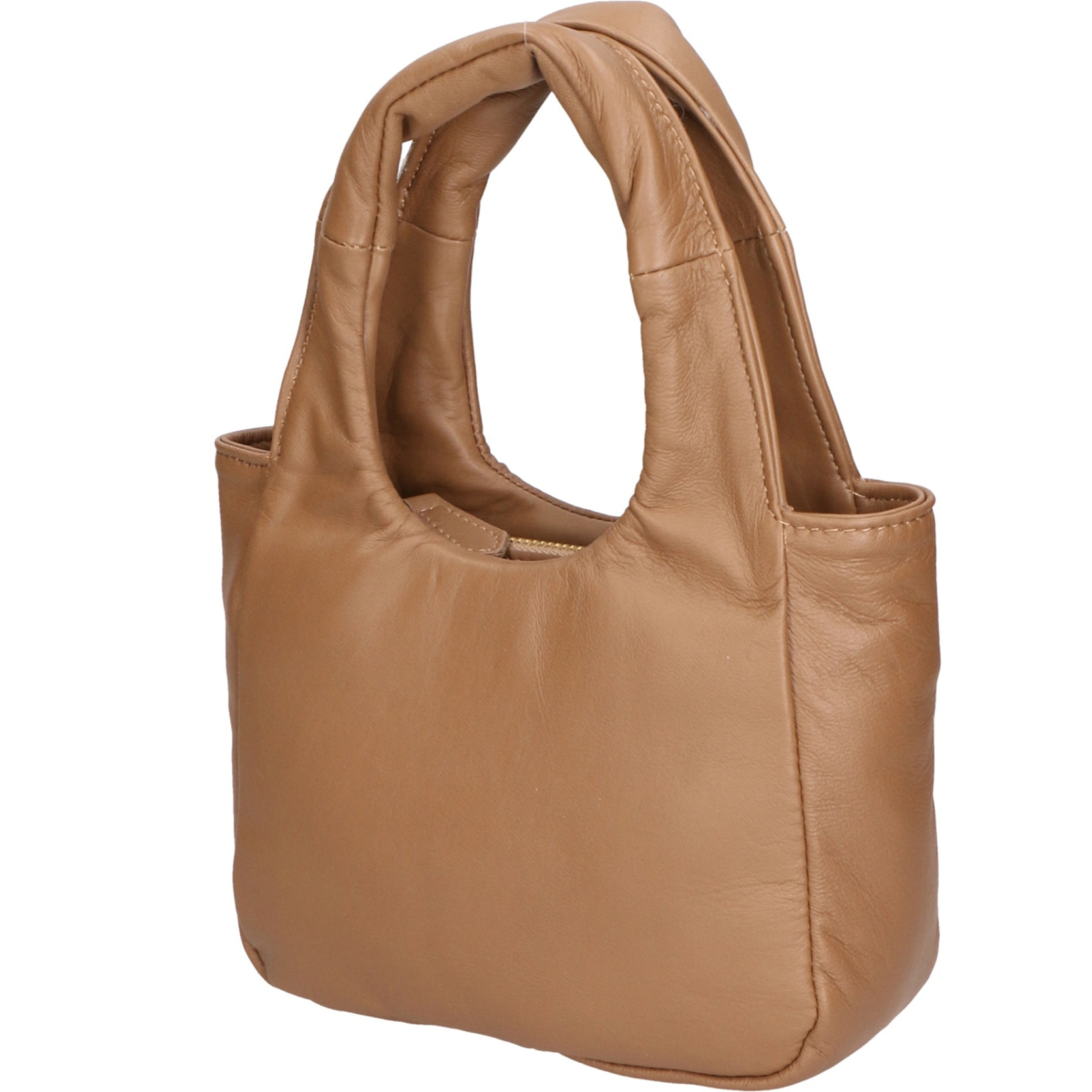 Borsa a mano da donna - Modello Virna - Vera Pelle - 17.0 x 24.0 x 8.0 cm