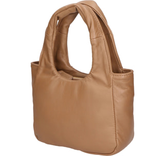 Borsa a mano da donna - Modello Virna - Vera Pelle - 17.0 x 24.0 x 8.0 cm