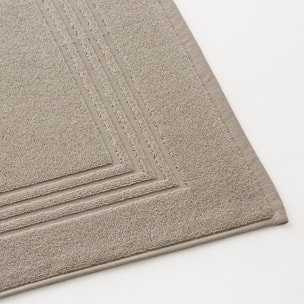 Tapis de Bain Coton Peigné - 920 g/m2 TAUPE