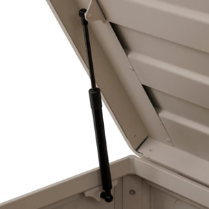 Coffre de rangement "Edenio" argile S 130 x 60,4 x 78cm en aluminium