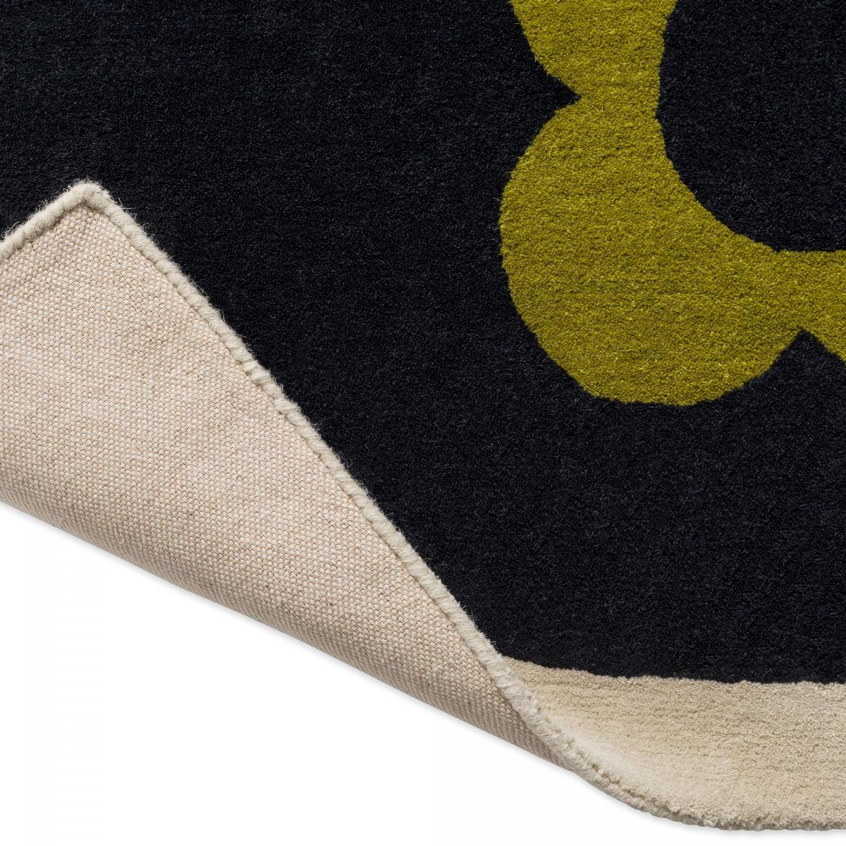 Tapis salon et chambre fait main en laine motif floral ZASO