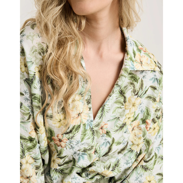Camisa Manga Corta Amarillo - Abarris