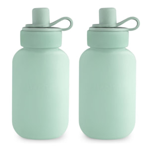 Mushie Pack 2 Bolsas Pure Silicona Solid