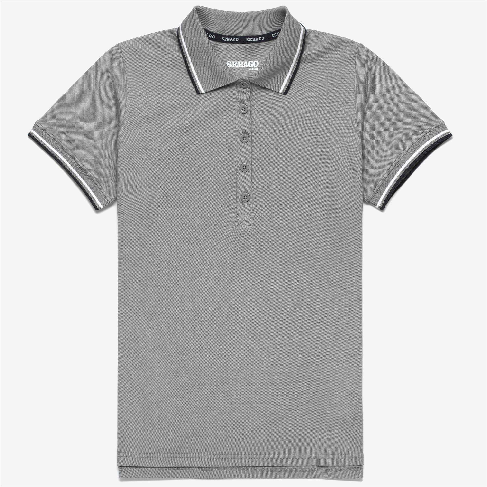 Sebago - Polo Shirts Donna Grigio - Berth W
