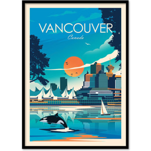 Affiche - Vancouver Canada - Studio Inception