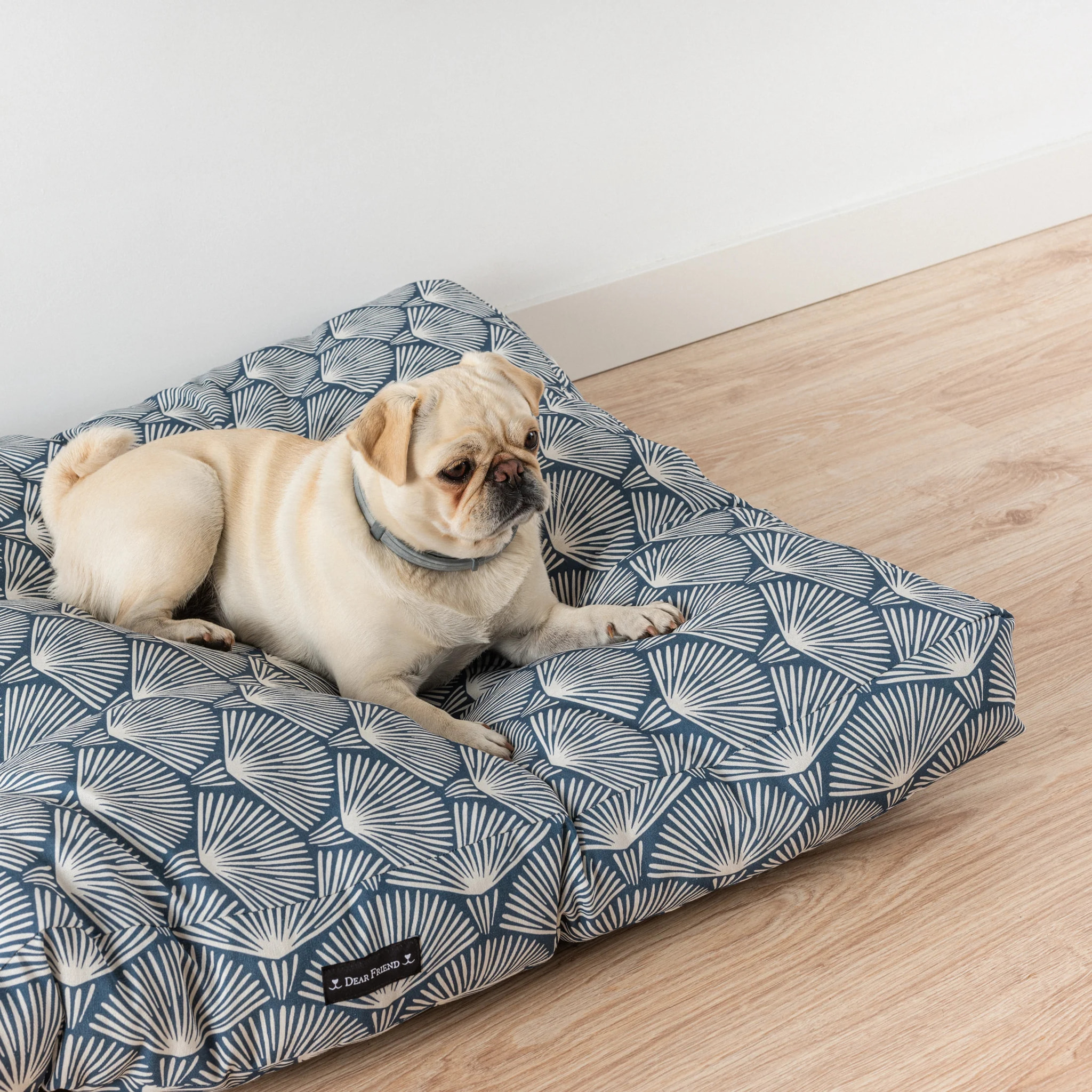 Lit épais et rembourré pour chiens et chats, 100 % coton anti-taches, pour animaux 0120-299