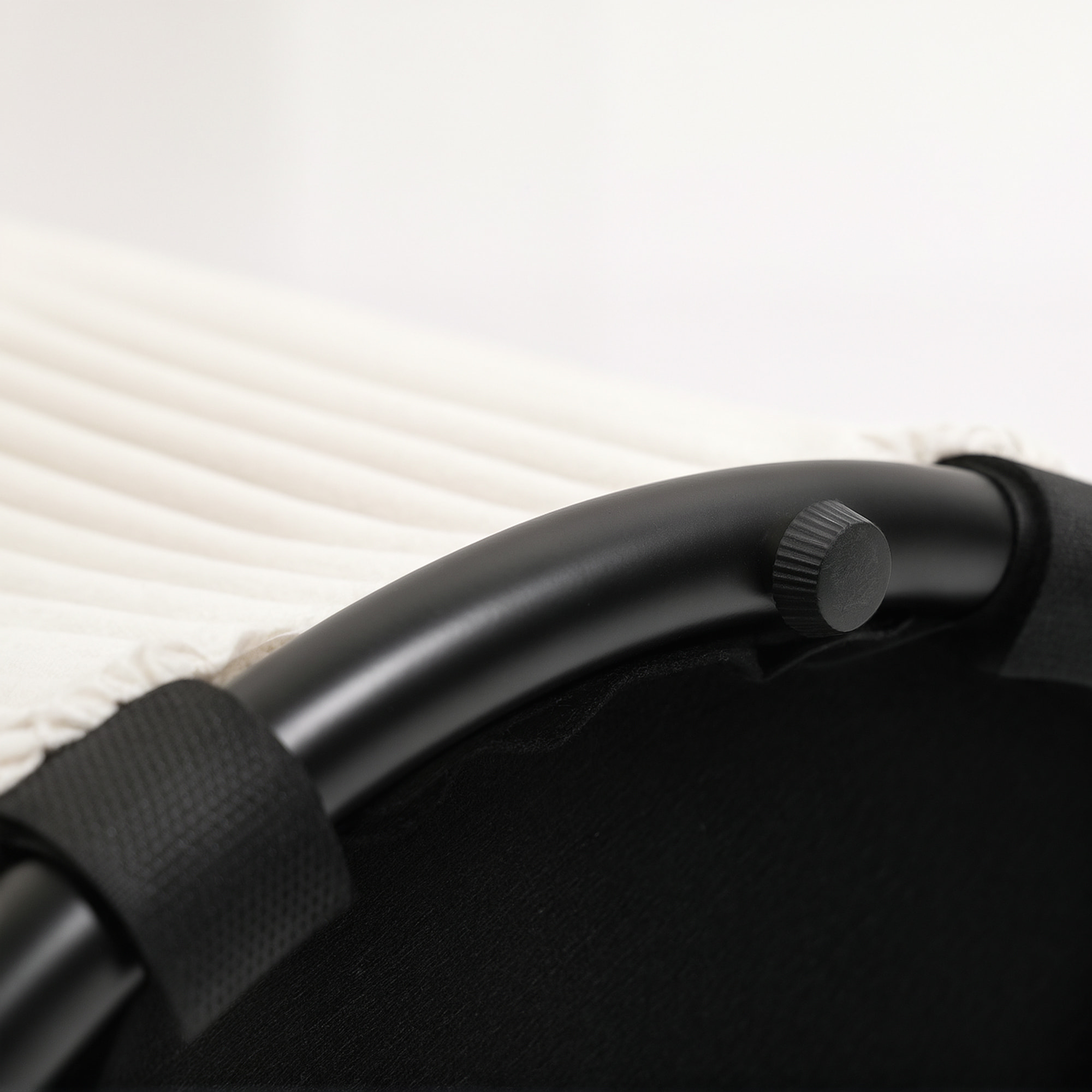 Puff Almacenaje Baúl de Almacenaje Redondo Tapizado en Pana Asiento Acolchado Tapa Extraíble para Pasillo Dormitorio Salón Ø40x41 cm Beige