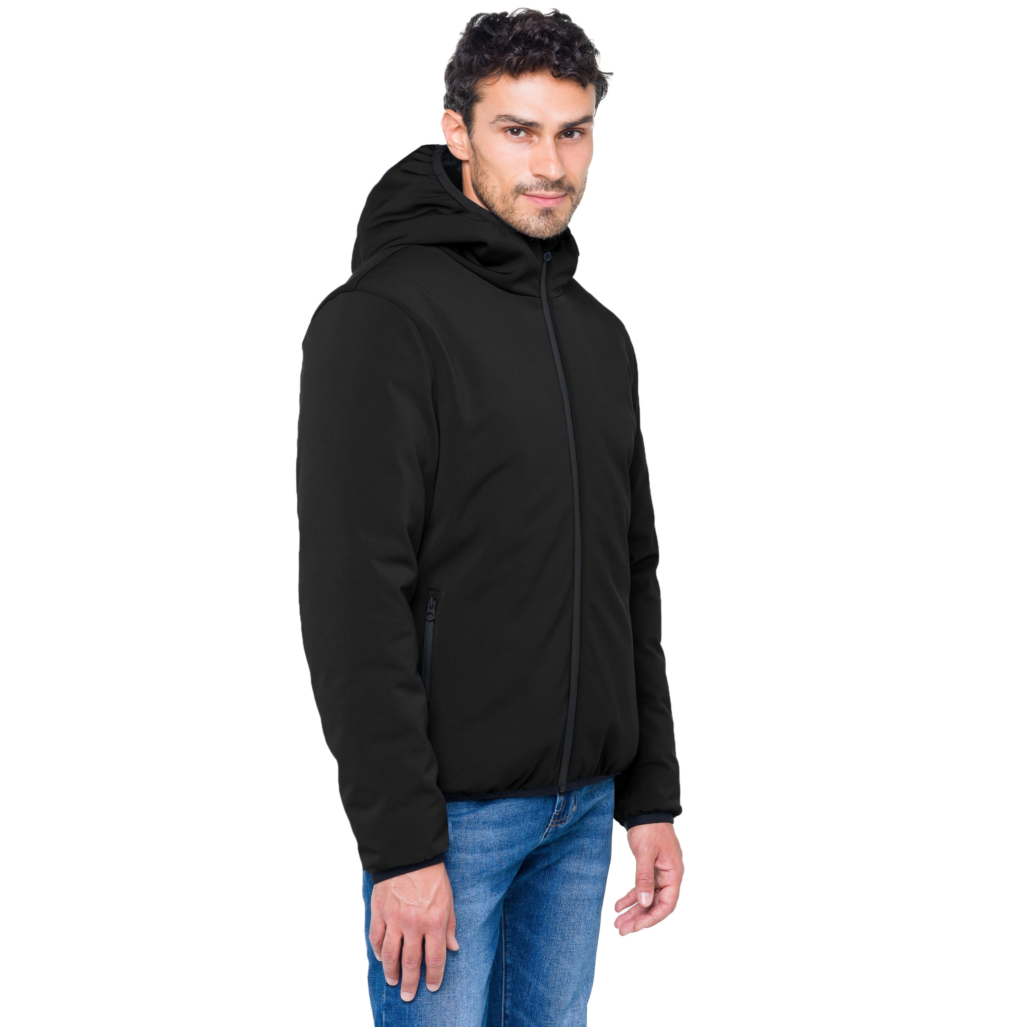 Chaqueta Hot Buttered térmica impermeable Andaz negro