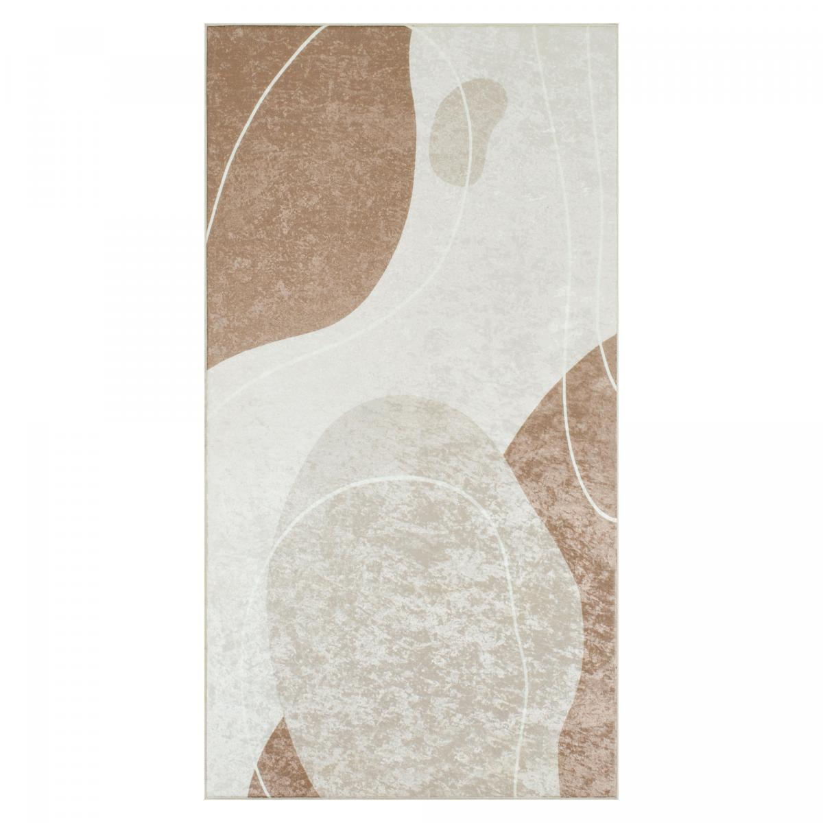 Tapis salon et chambre tissé motif abstrait MUPU