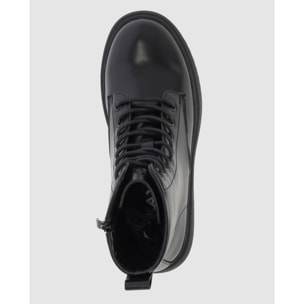 Botines - Negro - Tacón: Bajo
