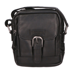 Borsa a tracolla unisex In Vera pelle Made in India 15x19x5 cm