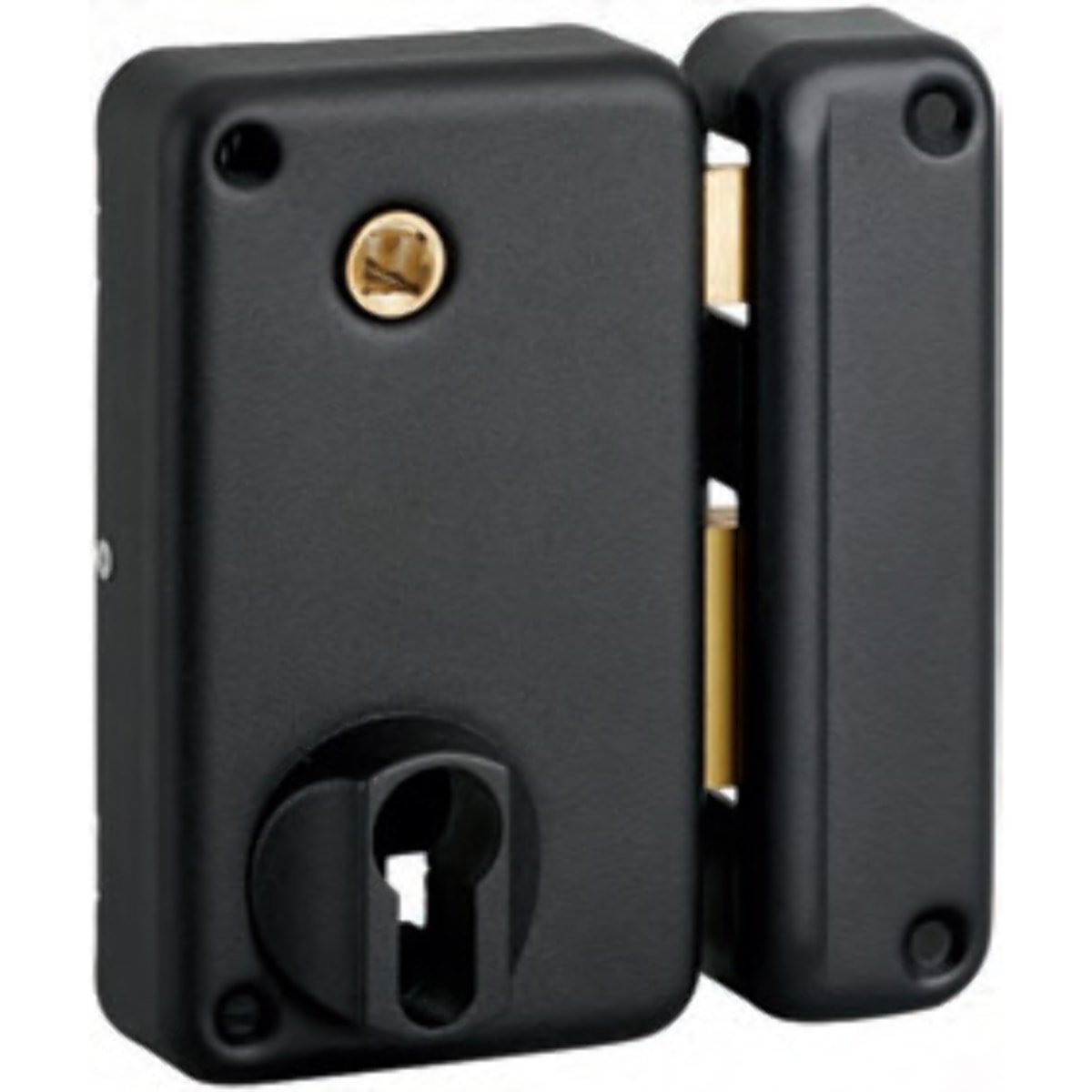 Serrure applique verticale THIRARD - Fouillot - Cylindre européen - Droite - 75x130 - 009816