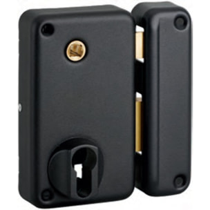 Serrure applique verticale THIRARD - Fouillot - Cylindre européen - Droite - 75x130 - 009816