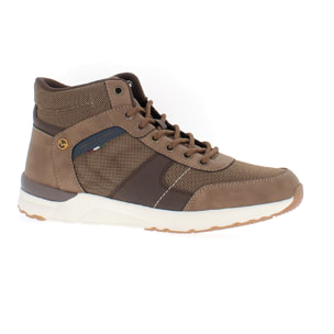 Armata di Mare Scarpe Uomo Sneakers Alte Casual Stringate con Soletta Rimovibile in Memory Foam AMU W23L448 Brown