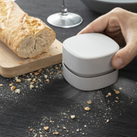 Mini aspiratore da scrivania Micuum - bianco - ABS PP - 21x22,5x12 cm