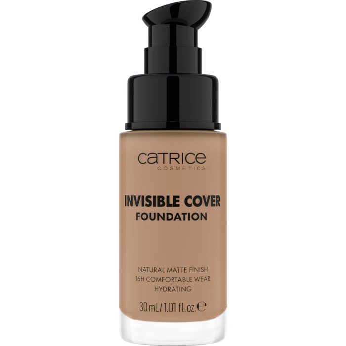 Invisible Cover Foundation - Fond de Teint Couvrant Invisible Fini Mat 30ml