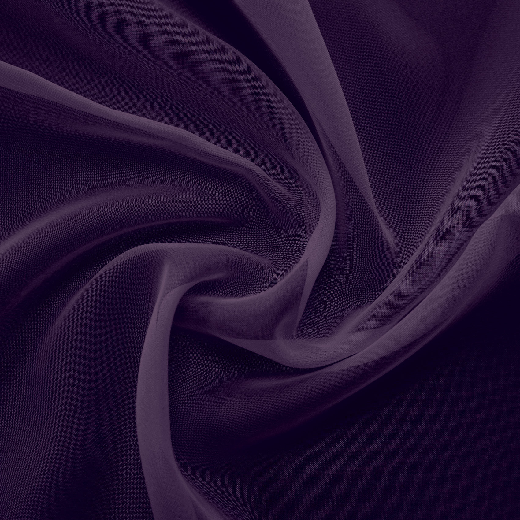 Tissu en voile Non Feu-M1 - Prune