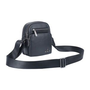 Borsa a tracolla  da uomo In Vera pelle Made in Italy 16x20x9 cm