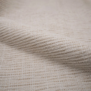 Chaise de bar en tissu blanc chiné 76 cm - Socky