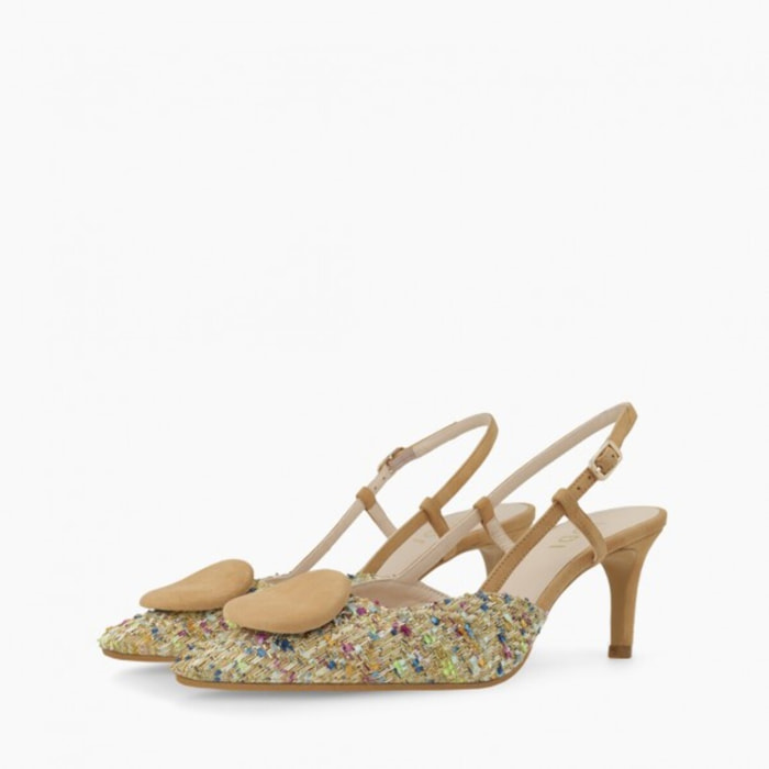 ZAPATOS DE SALÓN BEIGE NIVIS