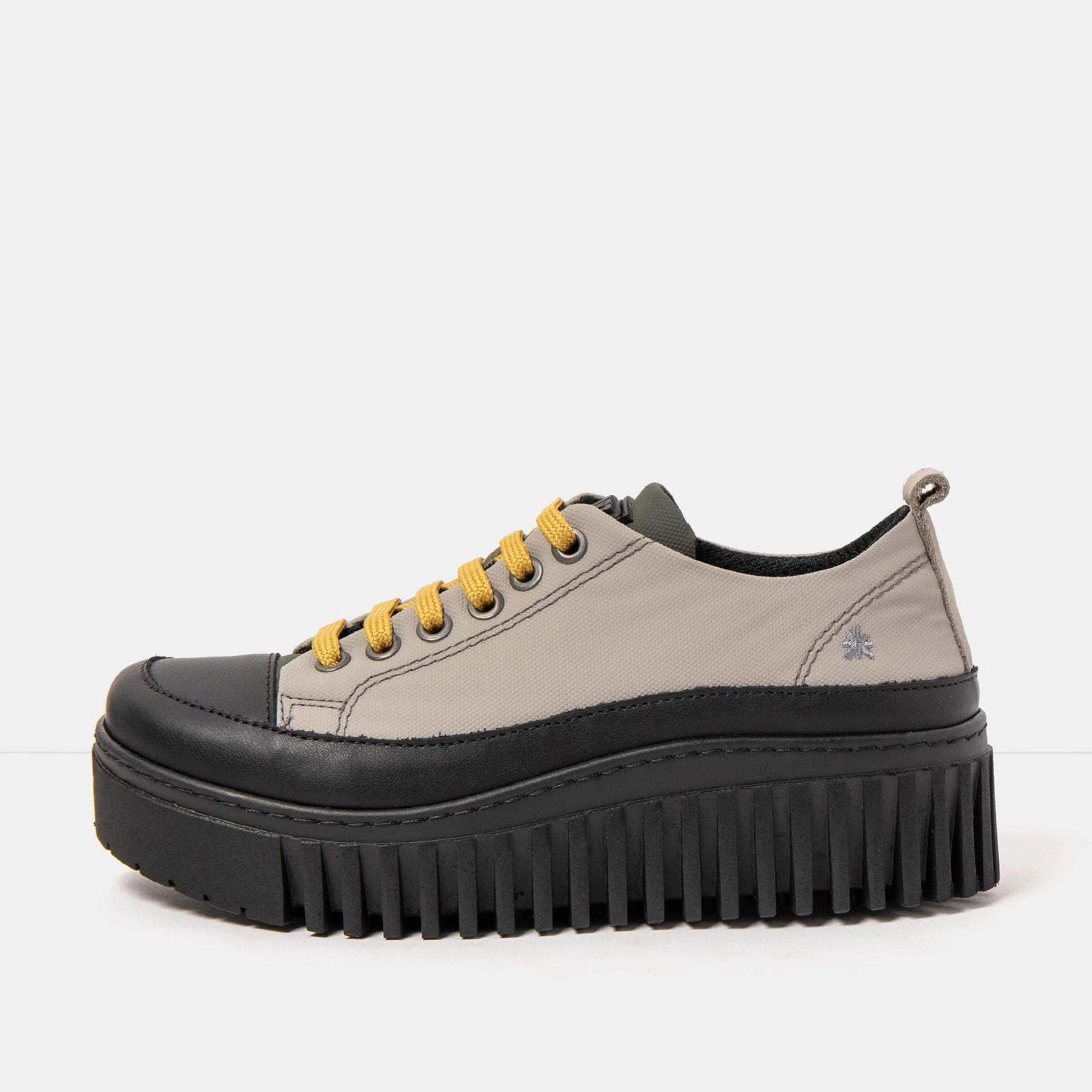 Zapatos 1518A RUBBER NYLON GREY-KAKI/BRIGHTON color Grey-kaki