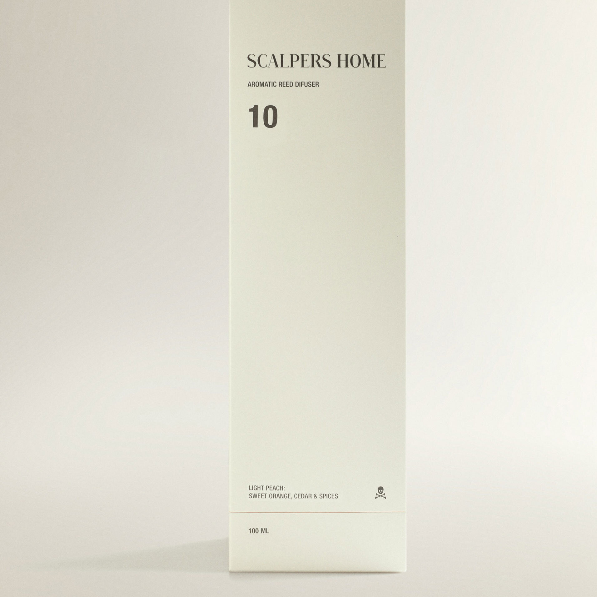 Difusor mikado de 100ml aroma light peach scalpers