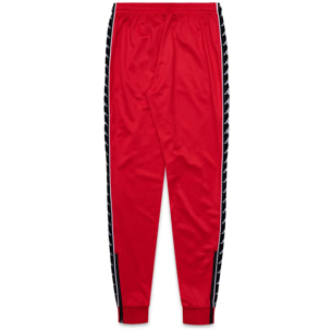 Kappa - Pantaloni Bambino Rosso - 222 Banda Rastoria Slim