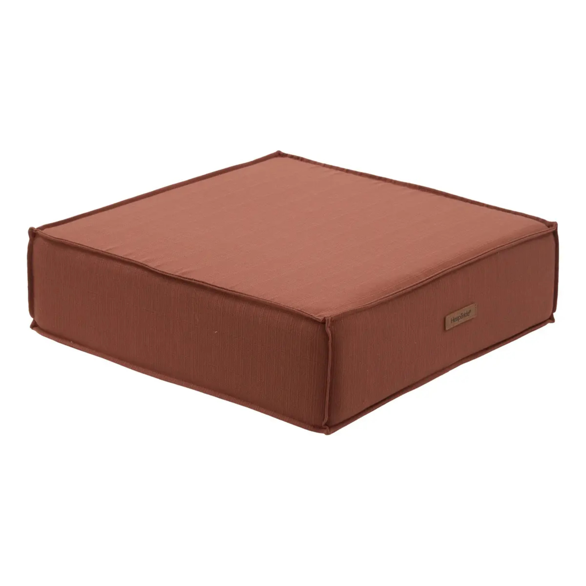 Coussin de sol Korai acajou 45x45cm