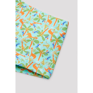 Costume boxer da neonato con stampa palme