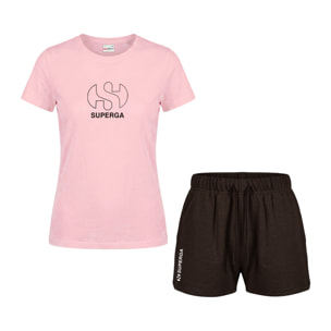 Completo Donna SUPERGA Cotone Jersey Manica Corta