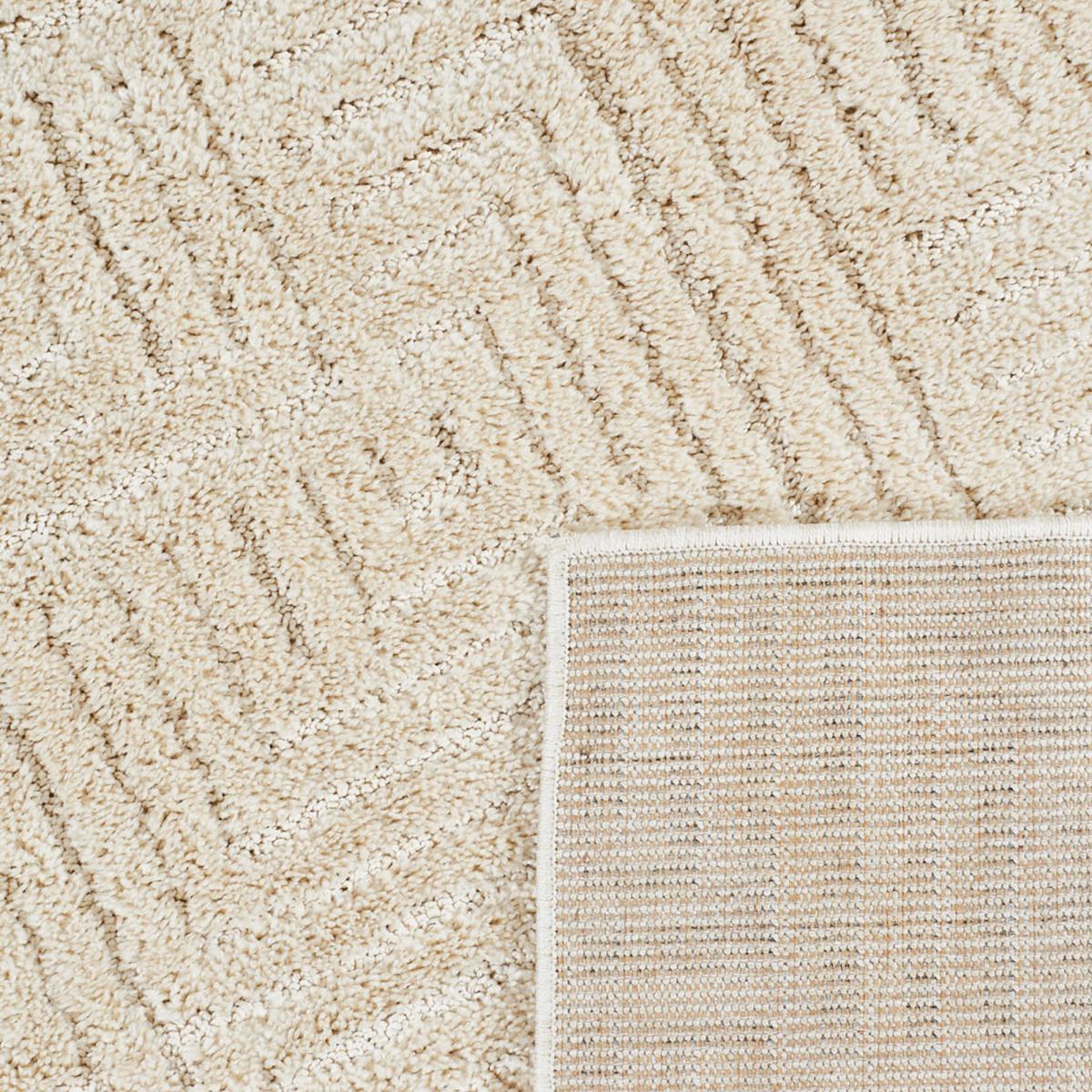 Tapis salon et chambre tissé motif géométrique MEBA