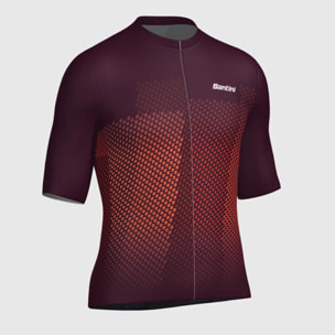 Ping Short Sleeve Jersey - Bourgogne - Bourgogne
