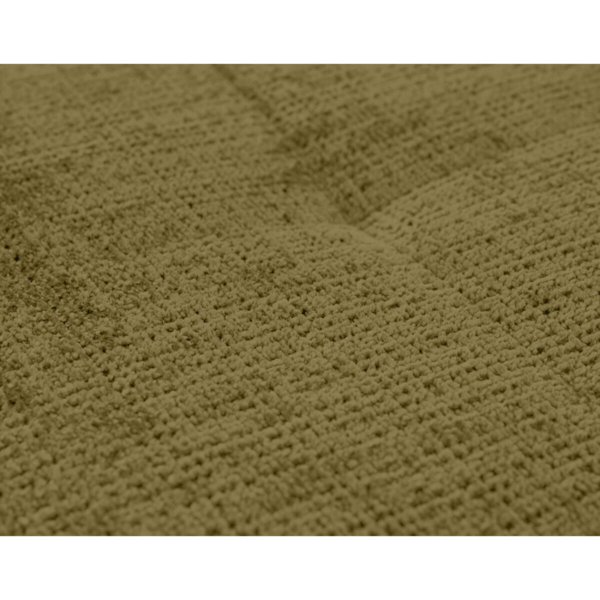Rune - canapé d'angle droit 4 places en velours texturé - Vert Olive