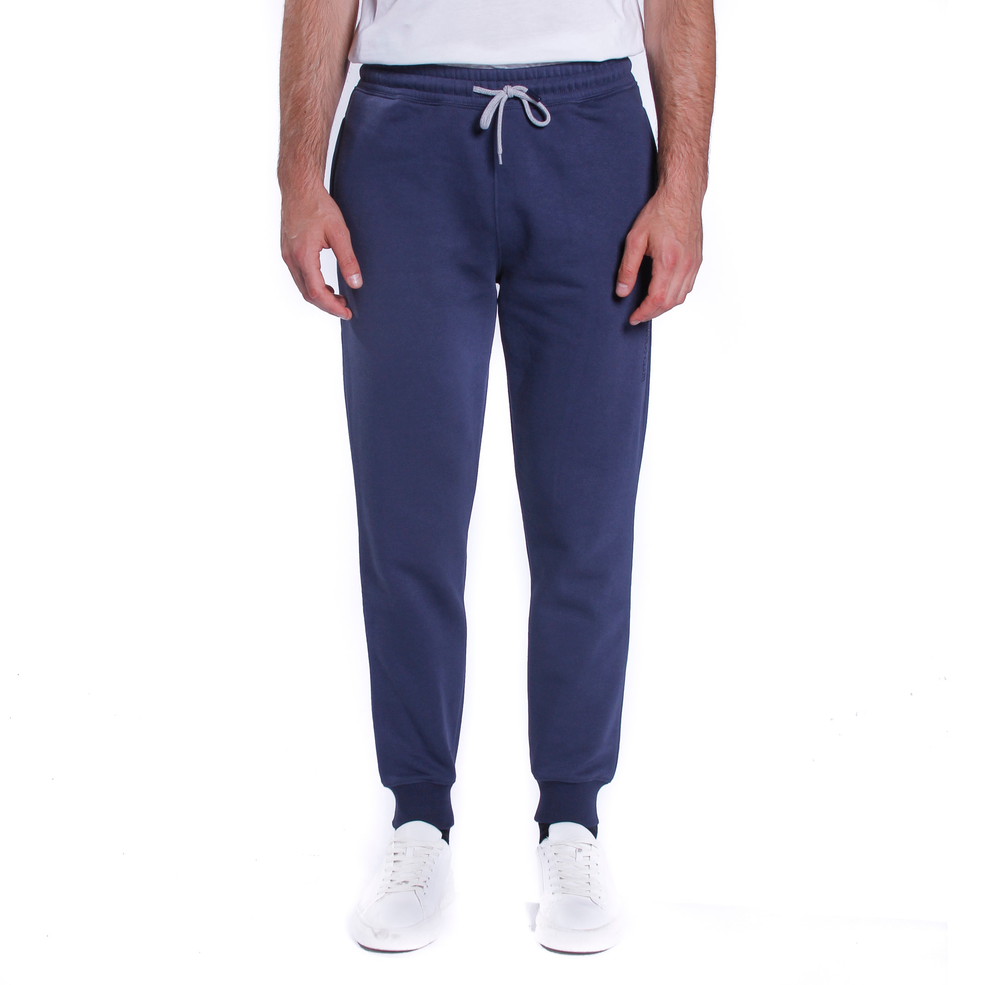 Pantaloni con stampa logo inside brushed